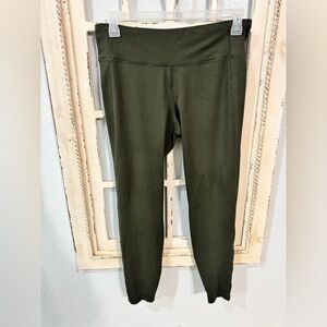 Olive Green all in motion Leggings size XL
